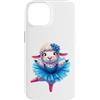 Sweet Sheep Studio Custodia per iPhone 14 Simpatica ballerina con pecore che ballano con animali