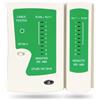 Incutex Tester Cavi di Rete, Ethernet LAN RJ45 RJ11 CAT5 CAT5e CAT6a Linea Tester Professionale, Rilevatore Cavi Wire Tracker, bianco-verde