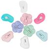 STNRST-IN Mini taglierino portatile, carino cloud a forma di fiori, coltello artistico con foro portachiavi, apribottiglie per lettere, apertura carta, taglio fai da te, scuola, casa