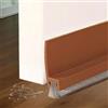 Oppingster Marrone Paraspifferi per Porte, Paraspifferi Porta Blindata, Guarnizione a Spazzola per Porte, Barriera Sottoporta Anti Infestanti, Paraspifferi Sottoporta
