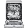 LG QuadWash DF587HVS Lavastoviglie libera installazione Serie 5, Classe A-10%, 14 coperti, Vapore, Wi-Fi, Grigia