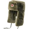 HUAJINGKEJI Cappello Lenin stile sovietico con paraorecchie, berretto invernale per il freddo, antivento, pellicce artificiali, attività all'aperto, sovietico, per uomini e donne, Verde militare, Taglia unica