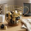 Organizzatore Capsule Caffè Decorativo Cestino Porta Capsule Taglio Ovale