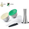 Belr-Housewares Capsula riutilizzabile a cinque petali, cialde ricaricabili di caffè e latte.