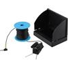 Auratrove Fish Finder Macchina Fotografica Subacquea Schermo 4.3 Pollice 5000mAh Batteria 220 Gradi Grandangolare Ip68 Impermeabile Per Barca di Ghiaccio Pesca Acqua Fangosa