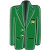 LeeQinersw Marcatore per Palline da Golf, Accessori da Golf, Giacca Verde Accattivante, Regalo per Amanti del Golf, novità, Ausilio per L'allenamento di