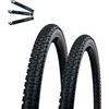 maxxi4you Schwalbe G-One Ultrabite Performance RaceGuard TLE ADDIX E-25 Pneumatici pieghevoli, nero/bronzo, 40-622 (28 x 1,50), con leva per pneumatici maxxi4you