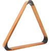 Kukyller Biliardo Rack Triangolare per Tavolo da Biliardo con 9 Palline, Accessorio per Tavolo da 57,2 mm, Giallo