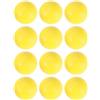 IMUSINICE 12 Palline da Golf in Schiuma Gialla Leggere per Allenamento Professionale, Adatte a Chip e Putt, per Pratica Indoor e Outdoor