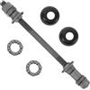SHERCHPRY Kit per Esperienza di Utilizzo Stabile per Mountain Bike ASSE Mozzo Posteriore in Metallo 180mm con Cuscinetti e Facile Installazione per Mountain Biking