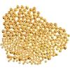 DIYEAH Perline per Esche da Pesca in ABS Dorate 300 Pezzi Stopper per Pesca Portatili e Resistenti