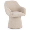 Bizzotto Poltrona Girevole Antara beige