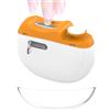 Generico Tagliaunghie Elettrico per Unghie dei Piedi | Tagliaunghie Con 2 Velocità E Luce - Tagliatrice Di Unghie Delle Mani Automatica - Adatto Per Uomini, Donne, Anziani, Bambini, Per Uso Domestico E Da Viag