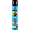 Raid Mosche e Zanzare, Spray Insetticida, Antizanzare e Antimosche, Azione Rapida, 12 x 400 ml