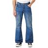 Raw Indigo Ltd A42 Jeans Bootcut, Blue Light Wash, W28 / L30 Uomo
