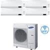 Samsung Climatizzatore Condizionatore Samsung CEBU R32 Wifi Quadri Split Inverter 9000 + 9000 + 12000 + 12000 BTU con U.E. AJ100TXJ5KG/EU NOVITÁ Classe A++/A+