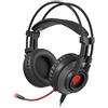 GENESIS Radon 600, Cavo, Riproduzione, 20 - 20000 Hz, Cuffia con microfono, Nero, Rosso