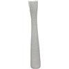 Baoblaze Vaso da terra alto, decorativo, moderno, portavaso, portafiori, per ufficio, caffetteria, sala da pranzo, corridoio, Bianco 47.8 Cm