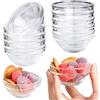 Jogoico 10 Pezzi Ciotole in Vetro Dessert Ciotole Vetro Piccole 75 ml Mini Ciotoline per Salse Piccole Piatto per Salsa Di Soia Da Immersione Ingredienti da CucinaTapas Dessert