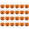 BESPORTBLE 24 Pezzi Secchio Di Zucca Dolcetto o Scherzetto Secchielli Per Caramelle Alla Zucca Simpatico Contenitore Barattolo Di Secchio Di Zucca Di Halloween Divertente Decorazioni Bambino