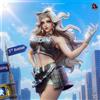 Bulkamancer Black Cat modello stampato in resina 3D kit da assemblare e dipingere FAN ART