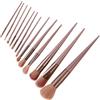 Generico Set pennelli trucco,Set pennelli trucco professionale - Kit di pennelli per trucco professionale ad asciugatura rapida 13X | Set di pennelli per il viso Pennelli per trucco diversità per principianti