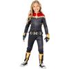 Rubie's Official Captain Marvel Girls Costume, Kids Fancy Dress