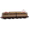 Rivarossi HR2979 FS, E.645 2a serie, strisce in alluminio, carrelli marroni, gradini larghi, ep. IV Locomotiva - Elettrica