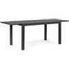 Andrea Bizzotto Tavolo Allungabile Hilde 140 - 210 x 77 cm in Alluminio Antracite