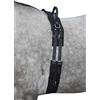 HKM 12701 - Cinghia Lunga in Tela, Doppio Manico Fisso, Colore: Nero MS