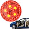 COMFOLIVING Luce Per Portiera Auto, Luce Di Sicurezza Per Portiera Auto A LED, Luci Stroboscopiche Impermeabili Per Auto Senza Fili, Spie Per Portiera Aperta, Lampadine Anticollisione Lampada Di Avvertimento Per