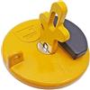 DEMULAX Coperchio del serbatoio del carburante for Caterpillar 7X7700 CAT 320B 320C 320D, macchinari pesanti, metallo giallo Tappo serbatoio gasolio per escavatore