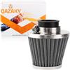 QAZAKY Universale 42 Millimetri 1.65 Filtro Filtro dell'Aria di Ricambio per 125cc 150cc 200cc 250cc GY6 del Motociclo ATV Quad Scooter Go Kart ciclomotore Pit Bike Dirt Racing