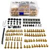 NLNNBCKVDV Per CBR600RR CBR 600 RR 2003 2004 2005 2006 Carenatura Completa Bullone Dado Vite Kit Carena Bullone Vite(Oro)