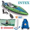 Intex KAYAK Challenger K1 Set → 274x76x33 cm + REMI e POMPA Gonfiabile / 68305