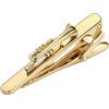 Skcess Fermacravatta da uomo in acciaio inossidabile, clip per tromba, regalo per uomo, 5 x 0.7 cm, Acciaio inossidabile, Nessuna pietra preziosa