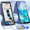 ARSSLY Schermo LCD per Redmi Note 14 5G Display LCD per Xiaomi Redmi Note 14 5G 24094RAD4G 6,67 Schermo di Ricambio Digitalizer Touchscreen Assembly con Riparazione Kit (Nero con Telaio, Senza Impronta)