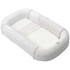 Chicco Mommy Pod 3in1, Riduttore Lettino Neonato, 81 cm x 49 cm, Nido per Bebè, 0-3 mesi per la Nanna, 0-8 mesi per il Tummy Time, Rivestimento in Cotone Organico, Lavabile in Lavatrice, Beige