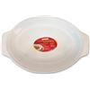 Guardini, Pirofila da forno ovale 30x18 cm, Ceramica, Adatta per forno tradizionale e microonde, Bianco, Linea Ceramica