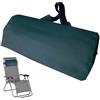 Uoqpty Cuscino Per La Testa Della Sedia A Sdraio - Cuscino Per La Testa Del Lettino Prendisole, Cuscino Di Supporto Per Testa E Collo Per Poltrona Reclinabile, Cuscino Regolabile In Memory Foam Con Cinghia