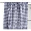 ATMOSPHERA CREATEUR D'INTERIEUR - Tenda groove 260x140cm blu marino con motivo gingham
