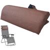 Uoqpty Cuscino Per La Testa Della Sedia A Sdraio - Cuscino Per La Testa Del Lettino Prendisole, Cuscino Di Supporto Per Testa E Collo Per Poltrona Reclinabile, Cuscino Regolabile In Memory Foam Con Cinghia