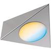 Paulmann 99958 Lampada per mobili LED Clever Connect Spot Trigo Tunable White 12V incl. 1x2,1 Watt dimmerabile nichel spazzolato metallo 2700-6500K