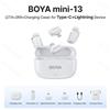 BOYA BUOYA BOYA BOYA Mini Microfono posteriore Lavalier wireless per iPhone iPad Android...