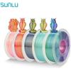 Sunlu Filamento di seta per stampante 3D, doppio e triplo colore, 5 kg, 1 kg/rotolo