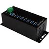 STARTECH Hub USB 3.0 con 7 porte e protezione ESD, 350W, Nero