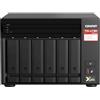 QNAP NAS 6 BAIE AMD RYZEN V1500B QC 2.2GHZ 8GB