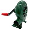 F Fityle Soffiatore Manuale a Manovella, Ventole per Barbecue in Ferro, Non Necessita di Elettricità, Ventilatore per Campeggio, Picnic, Escursionismo All'aperto, 150 W