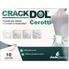 SHEDIR PHARMA Srl Unipersonale CRACKDOL Cerotti Dolori Muscolari 10 Pezzi