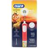 PROCTER & GAMBLE SRL ORALB POWER KIDS VITALITY SPAZZOLINO ELETTRINO RE LEONE + 1 Testina di ricambio